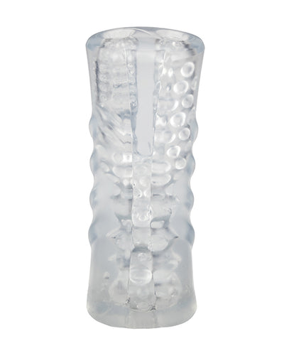 California Exotic Novelties Cyclone Dual Chamber Stroker XL - Clear Penis Toys