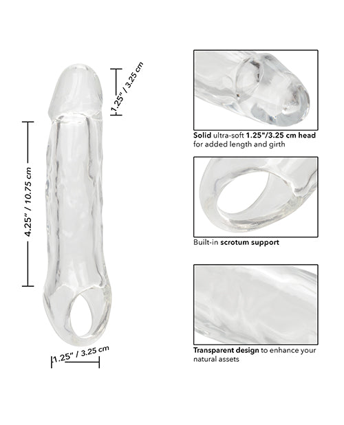 California Exotic Novelties Performance Maxx 5.5" Penis Extension - Clear Penis Toys