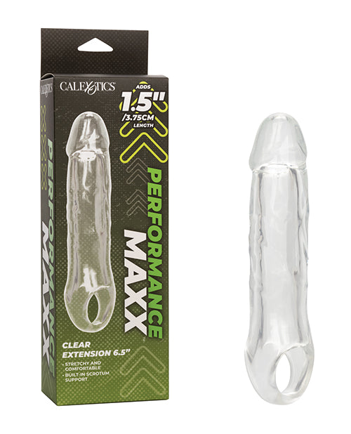 California Exotic Novelties Performance Maxx 6.5" Penis Extension - Clear Penis Toys