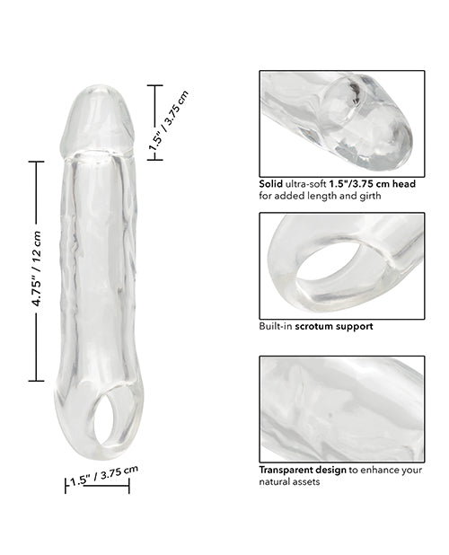 California Exotic Novelties Performance Maxx 6.5" Penis Extension - Clear Penis Toys