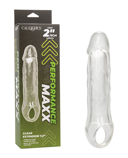 California Exotic Novelties Performance Maxx 7.5" Penis Extension - Clear Penis Toys