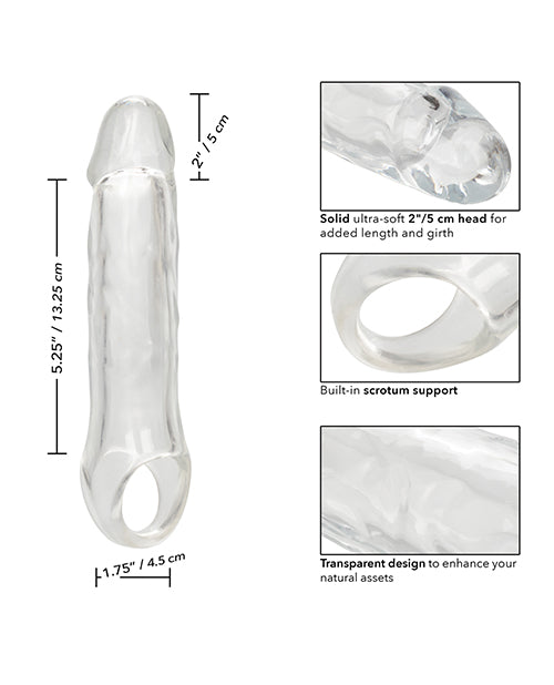 California Exotic Novelties Performance Maxx 7.5" Penis Extension - Clear Penis Toys