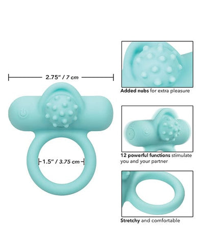 California Exotic Novelties Silicone Rechargeable Nubby Lovers Delight Penis Toys