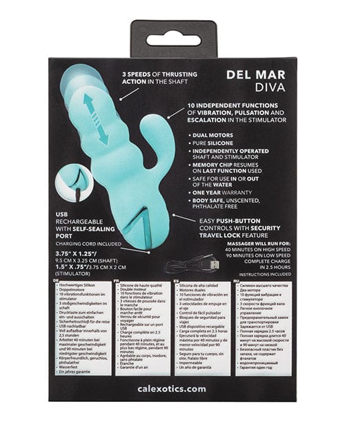 California Exotic Novelties California Dreaming Del Mar Diva Vibrators