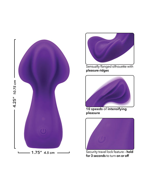 California Exotic Novelties Cascade Wave Stimulator - Purple Vibrators