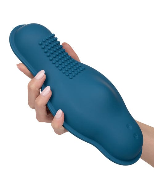 California Exotic Novelties Dual Rider Remote Control Bump &amp; Grind - Blue Vibrators