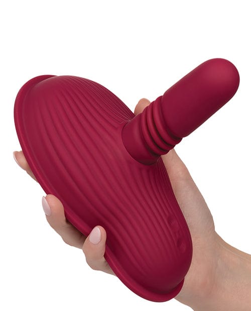 California Exotic Novelties Dual Rider Remote Control Thrust And Grind - Red Vibrators