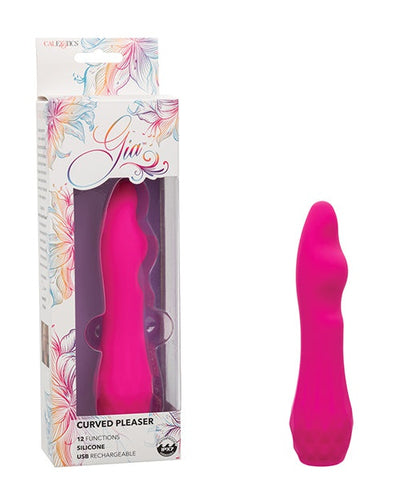 California Exotic Novelties Gia Curved Pleaser - Pink Vibrators