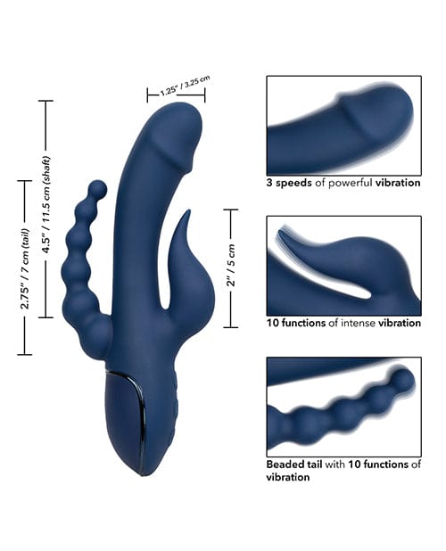 California Exotic Novelties Iii Triple Vibrators