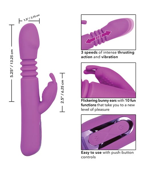California Exotic Novelties Jack Rabbit Elite Thrusting Rabbit Vibrators