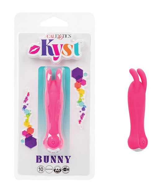 California Exotic Novelties Kyst Bunny Stimulator w/Bunny Ears - Pink Vibrators