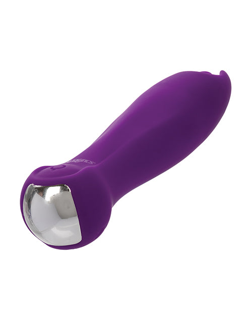 California Exotic Novelties Kyst Teaser Stimulator w/Flickering Ticklers - Purple Vibrators