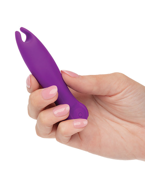 California Exotic Novelties Kyst Teaser Stimulator w/Flickering Ticklers - Purple Vibrators