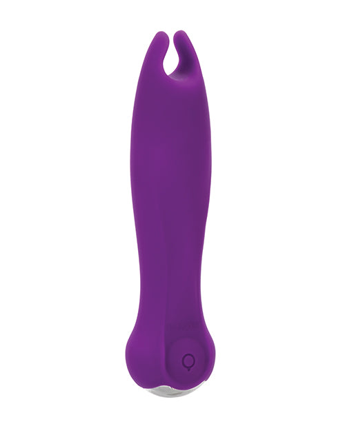 California Exotic Novelties Kyst Teaser Stimulator w/Flickering Ticklers - Purple Vibrators