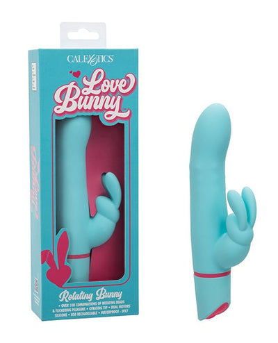 California Exotic Novelties Love Bunny Rotating Bunny - Blue Vibrators