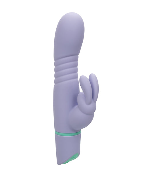 California Exotic Novelties Love Bunny Thrusting Bunny - Lavender Vibrators