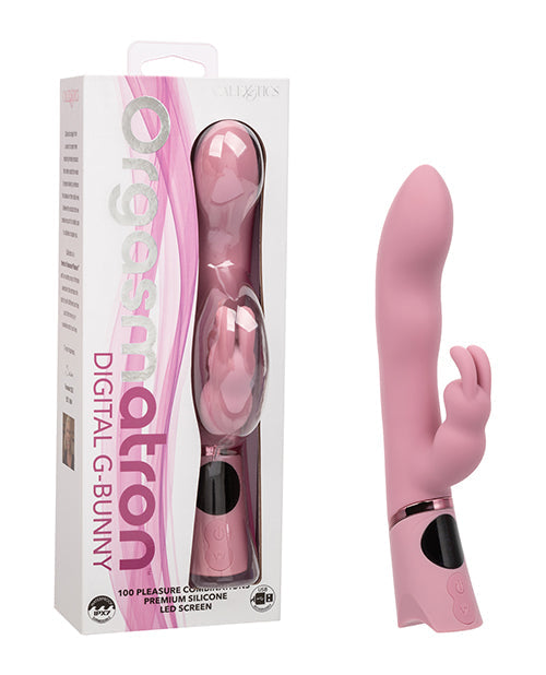 California Exotic Novelties Orgasmatron Digital G-Bunny Vibrator - Pink Vibrators