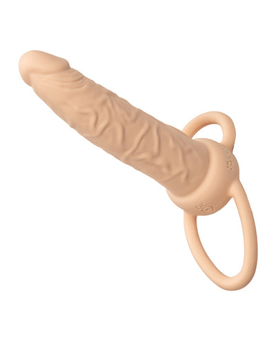 California Exotic Novelties Performance Maxx Rechargeable Dual Penetrator - Ivory Vibrators