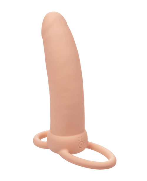 California Exotic Novelties Performance Maxx Rechargeable Thick Dual Penetrator - Ivory Vibrators