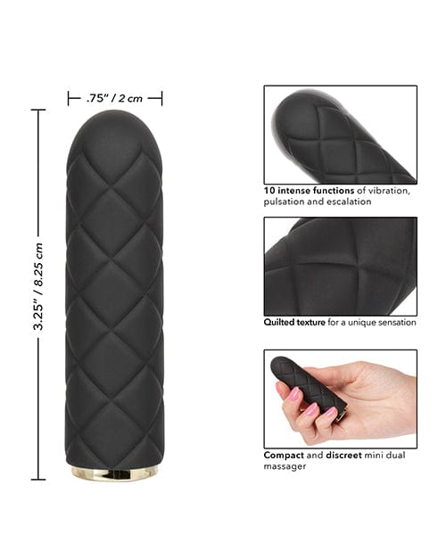 California Exotic Novelties Raven Quilted Seducer Vibrators