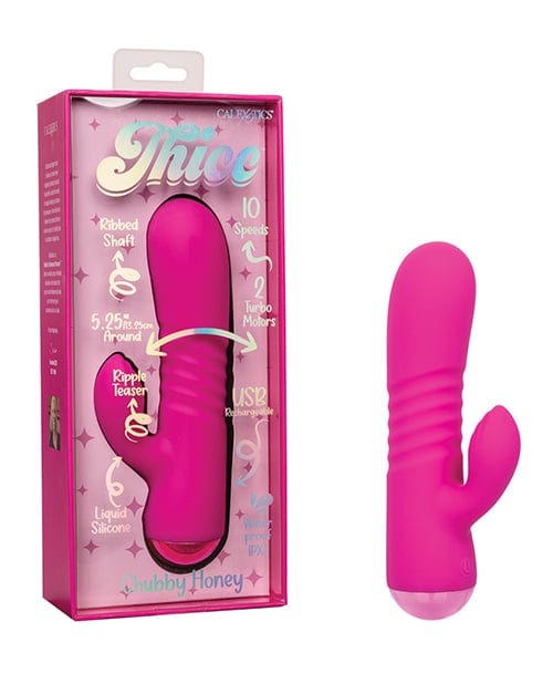 California Exotic Novelties Thicc Chubby Honey - Pink Vibrators