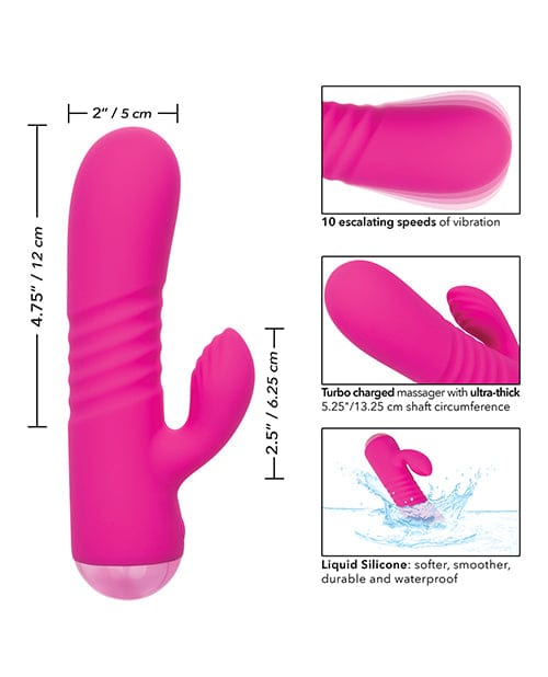 California Exotic Novelties Thicc Chubby Honey - Pink Vibrators