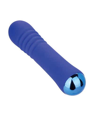 California Exotic Novelties Thicc Chubby Thrusting Wand - Blue Vibrators