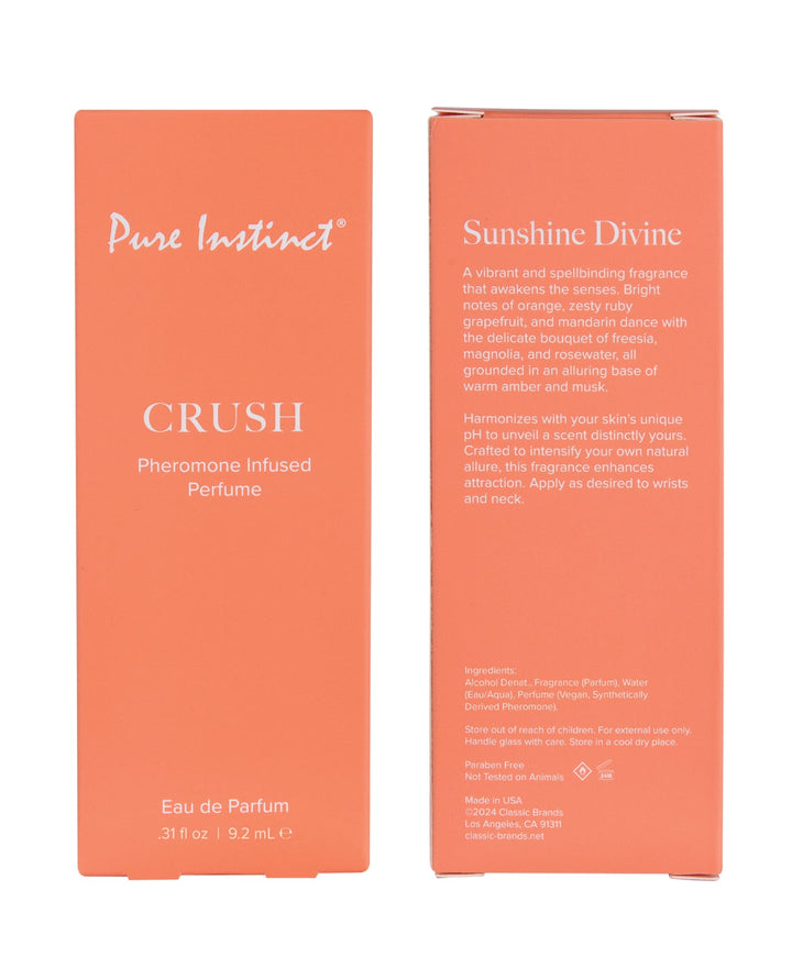 Classic Brands Pure Instinct Pheromone Perfume Crush - 9.2 ml Spray More