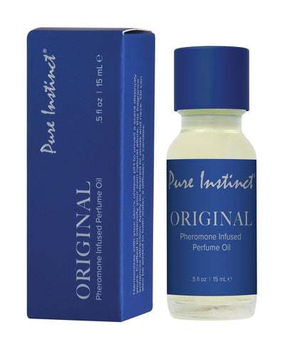 Classic Brands Pure Instinct Pheromone Perfume Oil Original - 15 ml Dropper Glass More