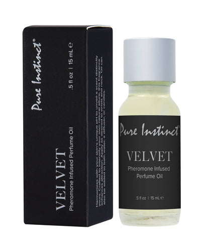 Classic Brands Pure Instinct Pheromone Perfume Oil Velvet - 15 ml Dropper Glass More