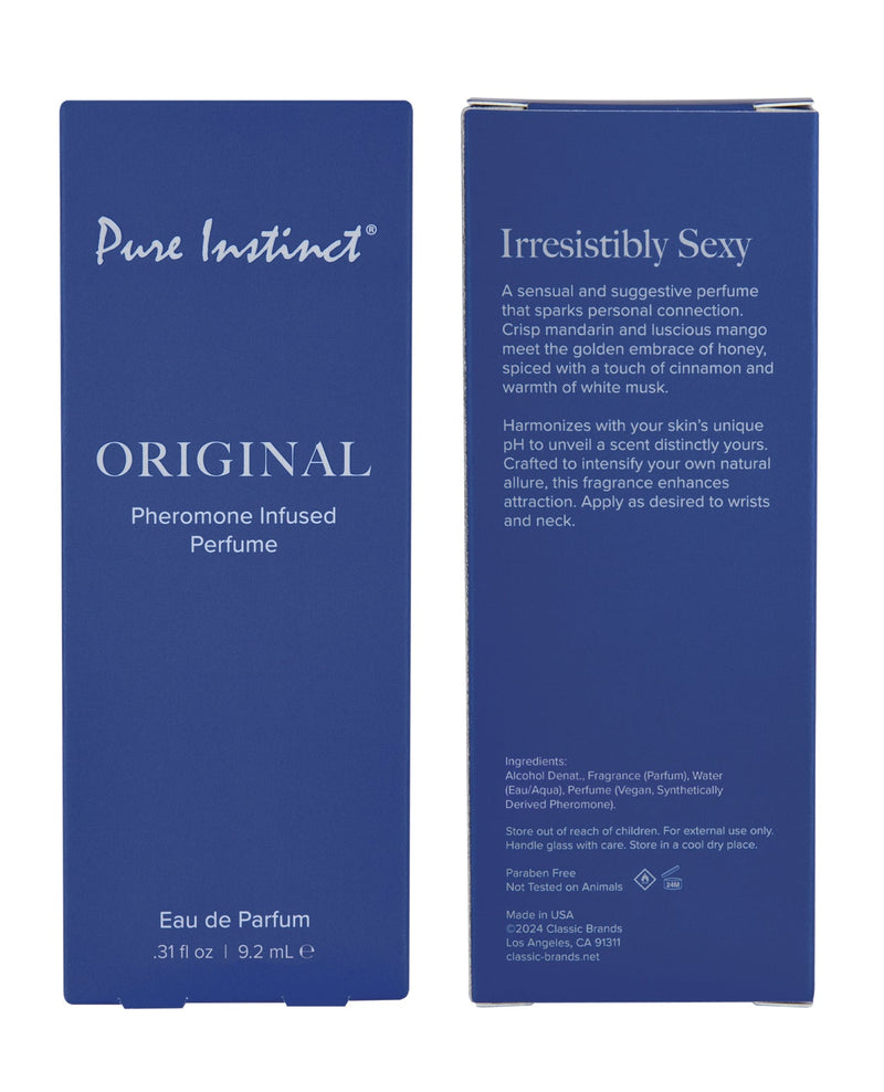 Classic Brands Pure Instinct Pheromone Perfume Original - 9.2 ml Spray More