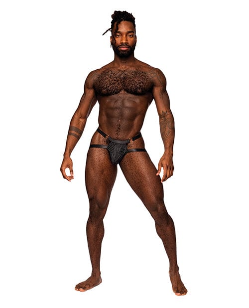 Comme Ci Comme Ca Rude Awakening Mesh Ring Jock Black / Extra Large Lingerie &amp; Costumes