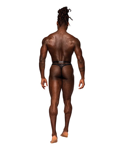 Comme Ci Comme Ca Rude Awakening Mesh Strap Thong Lingerie &amp; Costumes