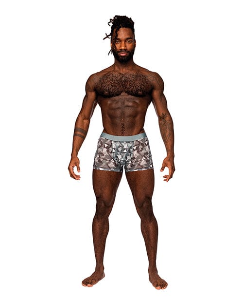 Comme Ci Comme Ca Sheer Prints Mesh Poly Spandex Seamless Short Optical Large Lingerie &amp; Costumes