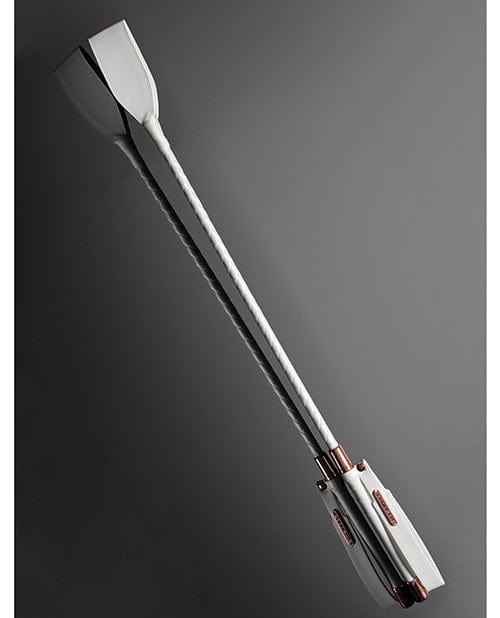 Coquette International Pleasure Collection Matte Finish Crop - White/rose Gold Kink &amp; BDSM