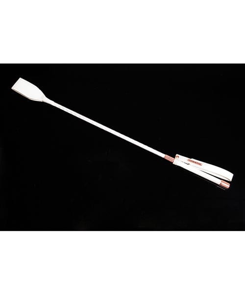 Coquette International Pleasure Collection Matte Finish Crop - White/rose Gold Kink &amp; BDSM