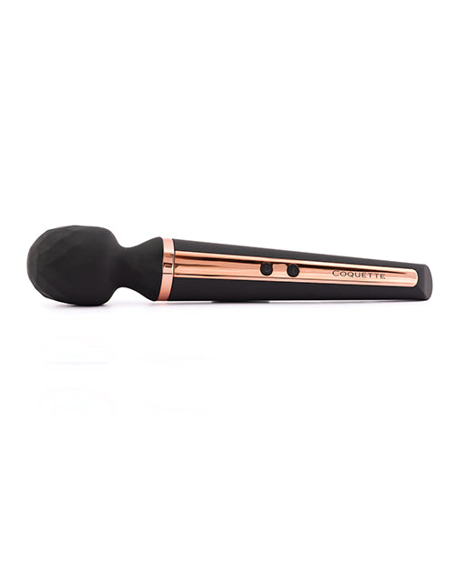 Coquette International Coquette The Queen Wand - Black/Rose Gold Vibrators