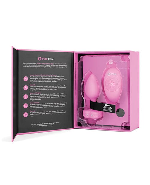 Cotr INC B-vibe Vibrating Heart Plug Anal Toys