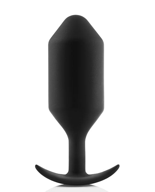 Cotr INC B-vibe Weighted Snug Plug 7 - 600 G Black Anal Toys