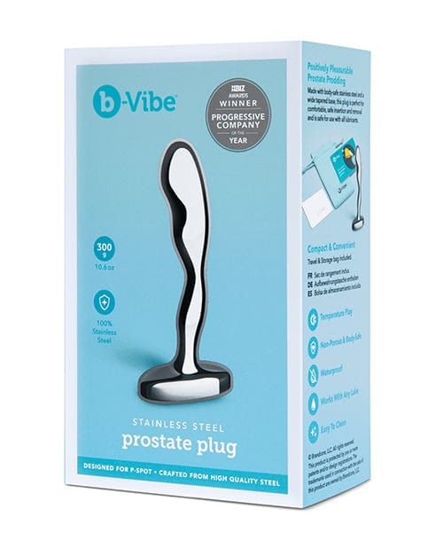 Cotr INC Stainless Steel Prostate Plug Anal Toys