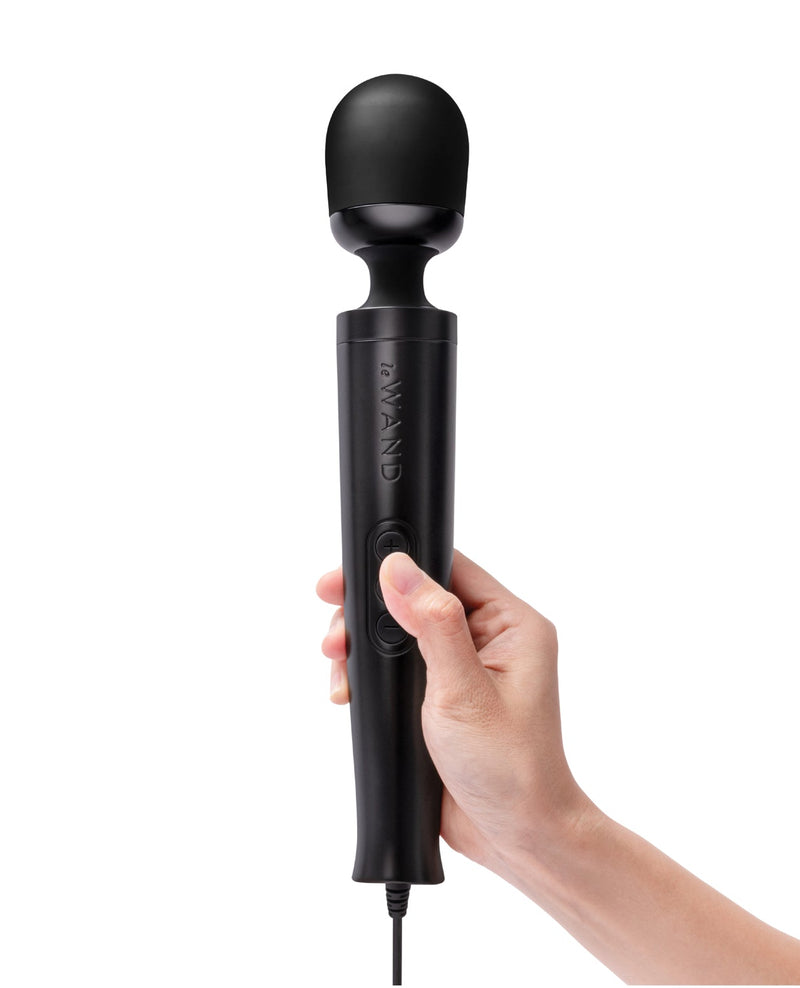 Cotr INC Le Wand Die Cast Plug-In Massager - Black Vibrators