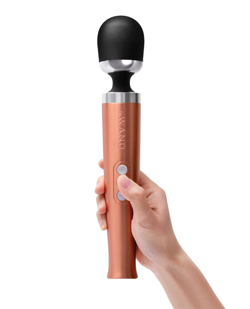 Cotr INC Le Wand Die Cast Rechargeable Massager - Rose Gold Vibrators