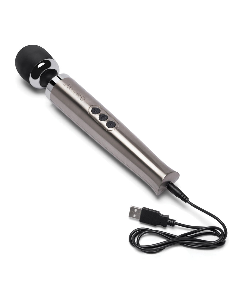 Cotr INC Le Wand Die Cast Rechargeable Massager - Silver Vibrators