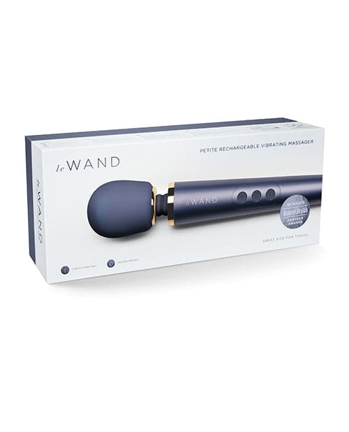 Cotr INC Le Wand Petite Rechargeable Vibrating Massager Navy Vibrators