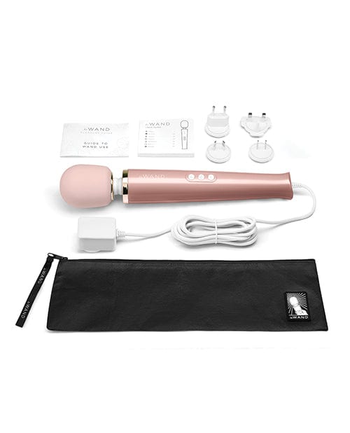 Cotr INC Le Wand Powerful Plug-in Vibrating Massager Rose Gold Vibrators