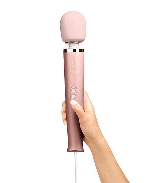 Cotr INC Le Wand Powerful Plug-in Vibrating Massager Rose Gold Vibrators