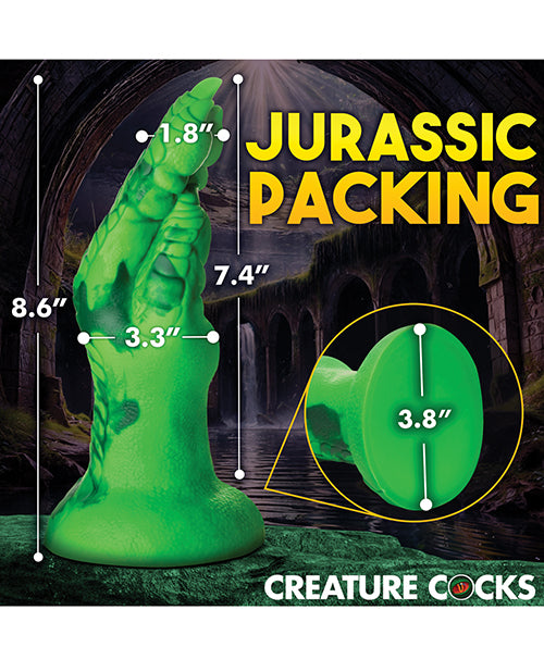 Creature Cocks Creature Cocks Raptor Claw Fisting Silicone Dildo - Green Dildos