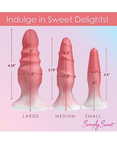 Curve Novelties Curve Toys Simply Sweet Silicone Butt Plug Set Anal Toys