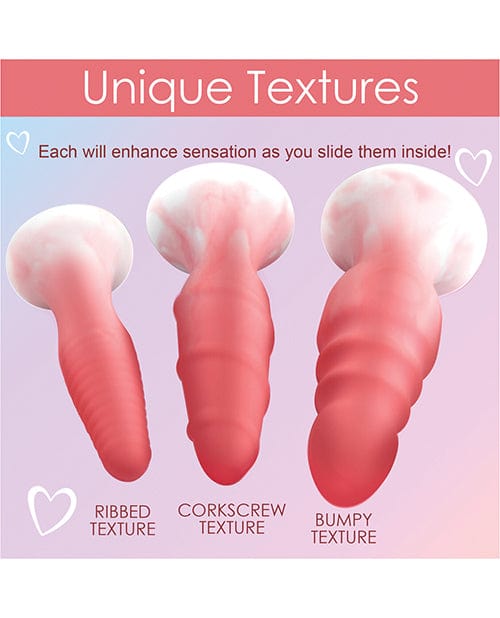 Curve Novelties Curve Toys Simply Sweet Silicone Butt Plug Set Anal Toys
