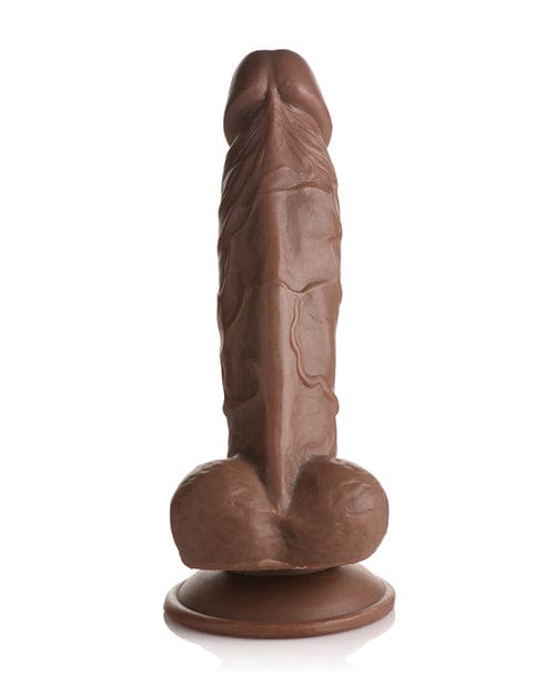 Curve Novelties Curve Toys Jock Weightlifting Wesley 7 Inch Dildo with balls - Dark Dildos